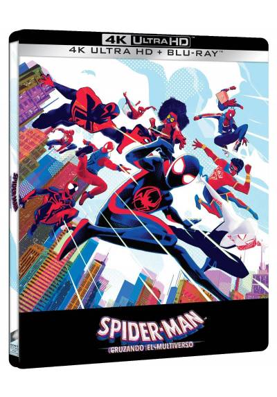 Spider-Man Cruzando el Multiverso (4K UHD + Blu-ray) (Ed. Metalica) (Spider-Man: Across the Spider-Verse)