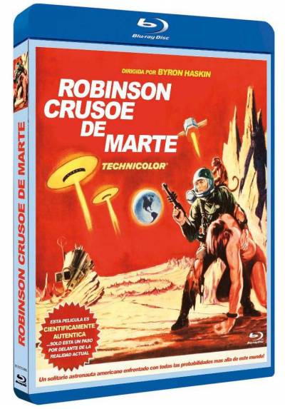 Robinson Crusoe en Marte (Blu-ray) (Robinson Crusoe on Mars)