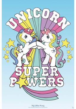 Poster Unicorn Super Powers - My Little Pony (POSTER 61 x 91,5)