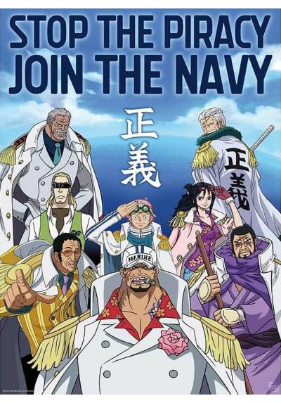 Poster Marine Army - One Piece (POSTER 52x38)