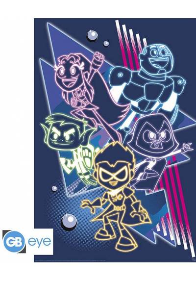 Poster Titans Neon - Teen Titans (POSTER 61 x 91,5)