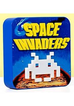 Lampara 3D Space Invaders Logo