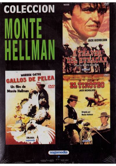 Pack de Monte Hellman: A traves del huracan + Gallos de pelea + El tiroteo