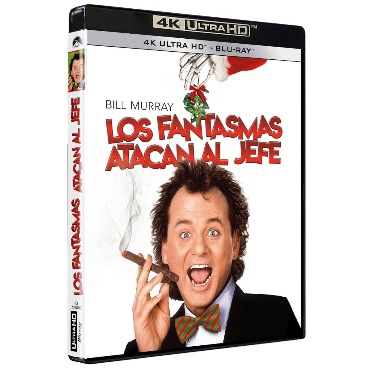 Los Fantasmas Atacan Al Jefe Blu Ray 4k Ultra Hd Blu Ray Scrooged