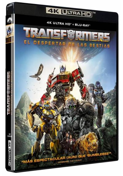 Transformers: El Despertar de las Bestias (Blu-ray) (4K Ultra HD + Blu-ray) (Transformers: Rise Of The Beasts)