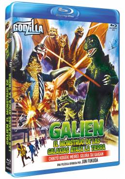 Galien, el monstruo de las galaxias ataca la Tierra (Bd-R) (Blu-ray) (Chikyû kogeki meirei: Gojira tai Gaigan)