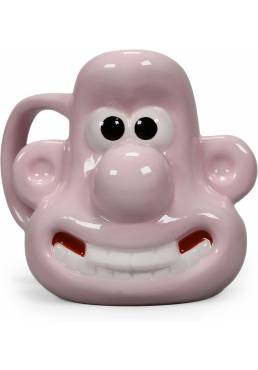 Taza 3D Wallace - Wallace Y Gromit