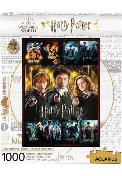 Puzzle 1000 Piezas Harry, Hermione y Ron - Harry Potter