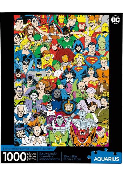 Puzzle 1000 Piezas Personajes Clasicos - DC COMICS