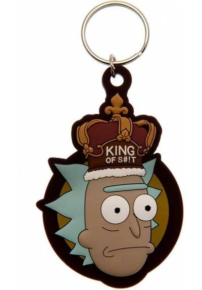 Llavero King Of Shit - Rick & Morty