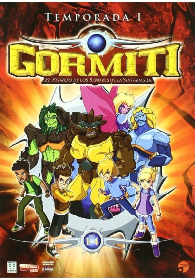 copy of Pack Gormiti : 1ª Temporada - Vol. 1+2+3+4