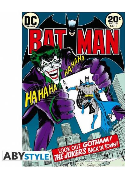 Poster El Regreso del Joker a la ciudad  - DC Comics (POSTER 61 x 91,5)