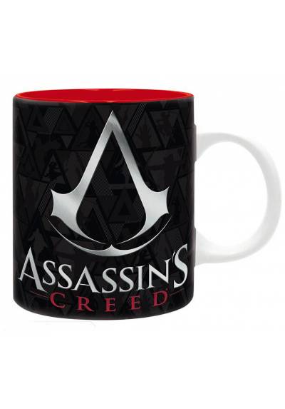Taza Emblema negro y rojo - Assassin's Creed