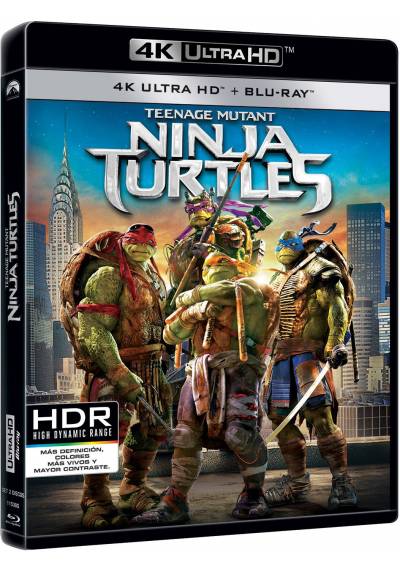 Ninja Turtles (Las Tortugas Ninja) (4K Ultra HD + Blu-ray) (Teenage Mutant Ninja Turtles)