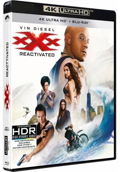 xXx: Reactivated (4K Ultra HD + Blu-ray) (xXx: Return of Xander Cage)