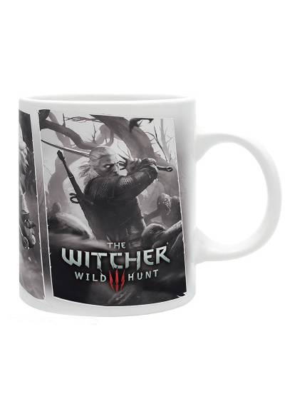 Taza Geralt, Ciri y Yennefer - The Witcher