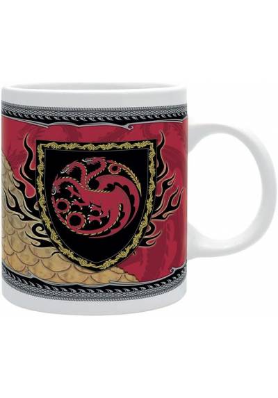 Taza Emblema del Dragon Targaryen - La Casa del Dragon