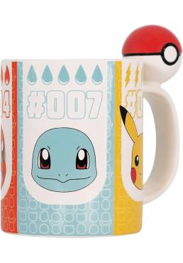 Taza 3D Handle Pokeball - Pokemon