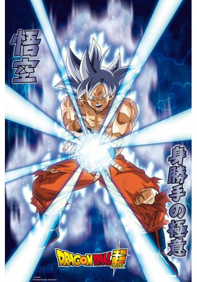 Poster Goku Frustado - Dragon Ball Super (POSTER 61 x 91,5)