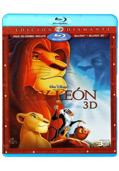 El Rey Leon (Blu-Ray 3D + Blu-ray) (The Lion King)