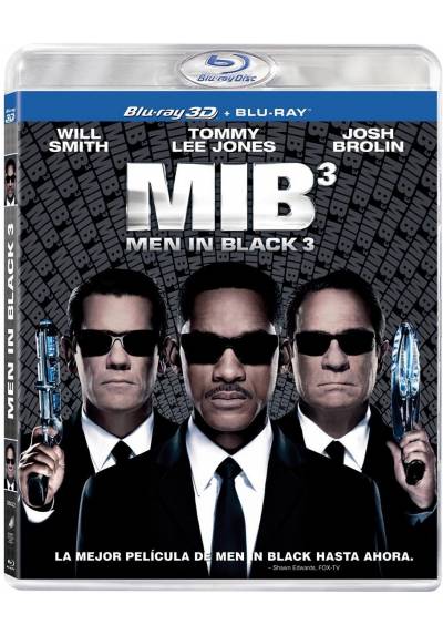 MIIB: Hombres de negro III (3D Blu-ray + Blu-ray) (Men in Black 3)