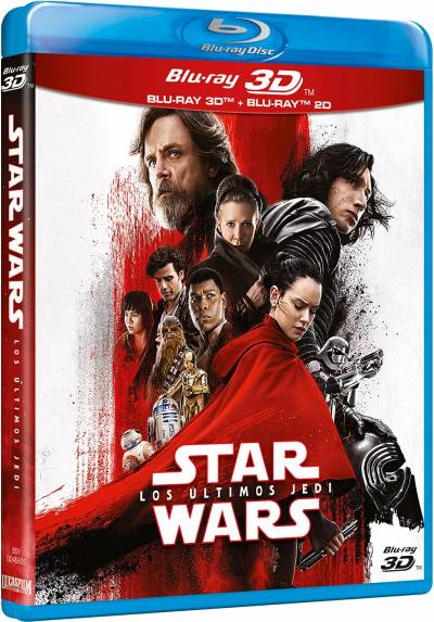 Star Wars: Los ultimos Jedi (Blu-ray + Blu-ray 3D) (Star Wars: The Last Jedi)