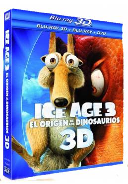 Ice Age 3: El origen de los dinosaurios (Blu-ray 3D + Blu-ray + DVD) (Ice Age: Dawn of the Dinosaurs)