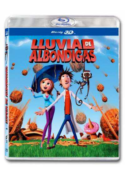 Lluvia de albondigas (Blu-ray 3D) (Cloudy with a Chance of Meatballs)