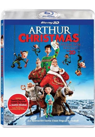 Arthur Christmas: Operacion Regalo (Blu-ray 3D)