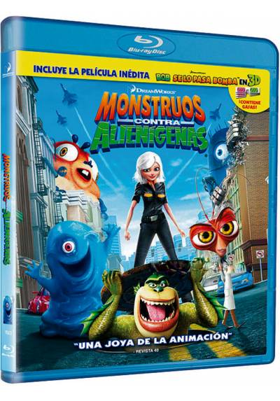 Monstruos contra Alienigenas (Blu-ray) (Monsters vs. Aliens)