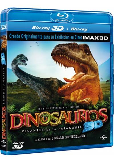 Dinosaurios: Gigantes De La Patagonia (Blu-Ray 3D+ Blu-ray) (Dinosaurs: Giants Of Patagonia)