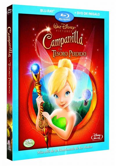 Campanilla y el tesoro perdido (Blu-ray + DVD) (Tinker Bell and the Lost Treasure) (Tinker Bell 2)