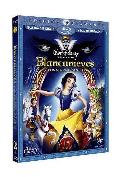 Blancanieves y los siete enanitos (2 Blu-ray + DVD) (Ed. Diamante) (Snow White and the Seven Dwarfs)