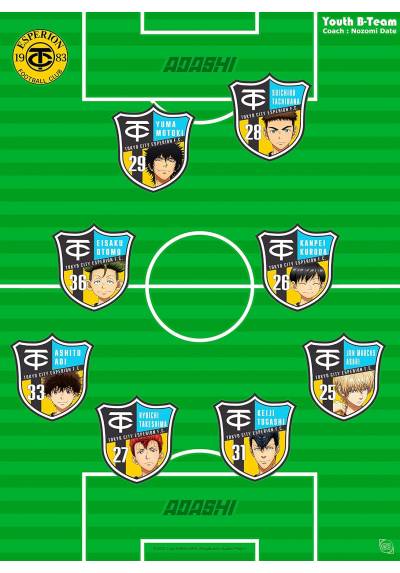 Poster Squad-B Formation - AO ASHI (POSTER 52x38)