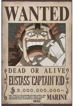 Poster Wanted Kid Wano - One Piece (POSTER 52x38)