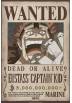 Poster Wanted Kid Wano - One Piece (POSTER 52x38)