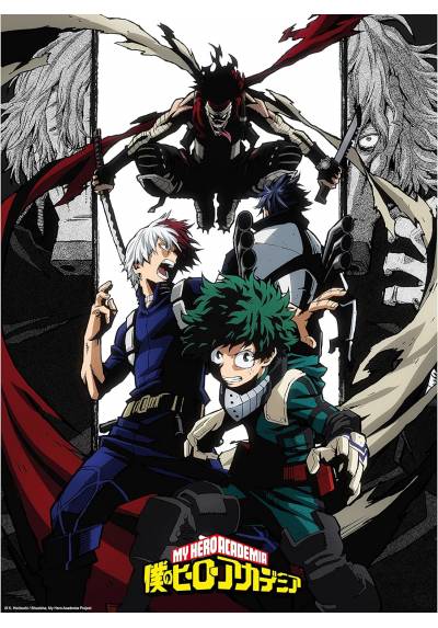 Poster Stain vs students - My Hero Academia (POSTER 52x38)