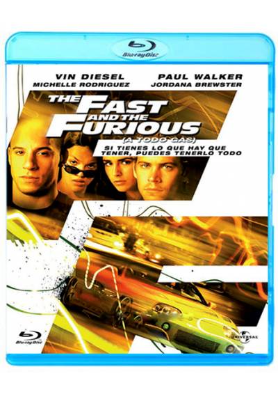 A todo gas (Blu-ray) (The Fast and the Furious)