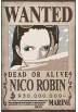 Poster Wanted Nico Robin Wano - One Piece (POSTER 52x38)