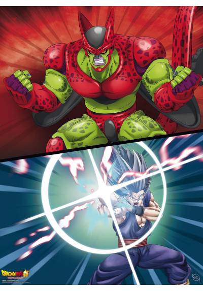 Poster Gohan vs Cell Max - Dragon Ball Hero (POSTER 52x38)