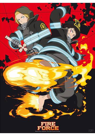 Poster Shinra & Arthur - Fire Force (POSTER 52x38)