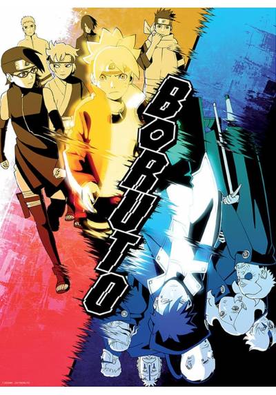 Poster Boruto Konoha vs Kara - Boruto (POSTER 52x38)