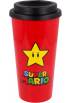 Vaso Cafe Doble Reutilizable - Super Mario