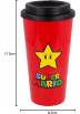 Vaso Cafe Doble Reutilizable - Super Mario