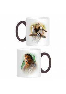 Taza Chewbacca y Porgs - Star Wars