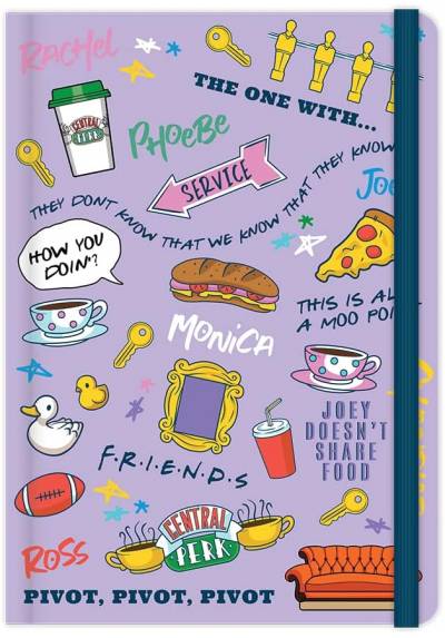 Cuadernos A5 Icons - Friends