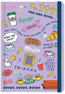 Cuadernos A5 Icons - Friends