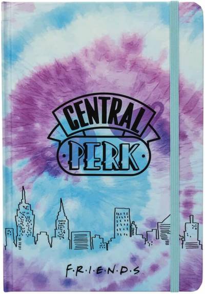 Cuadernos A5 Azul y Morado Central Perk - Friends