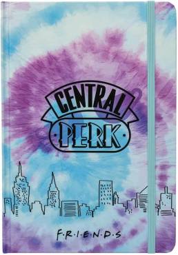 Cuadernos A5 Azul y Morado Central Perk - Friends