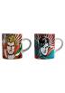 Set 2 mini Tazas Termicas Superman y Aquaman - DC COMICS